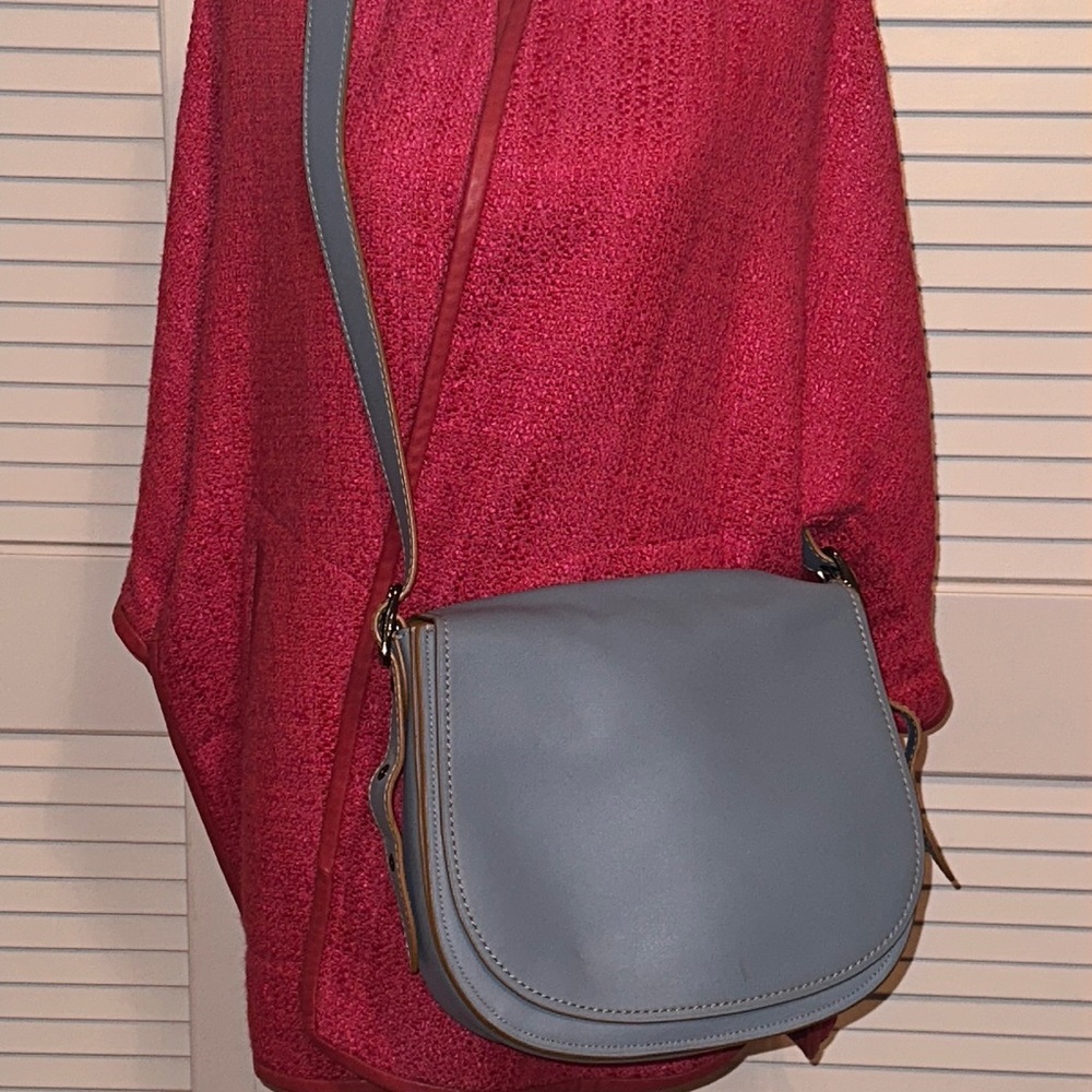Coach 1941 Glove Tanned Leather Saddle bag 9170 75th Anniversary Edition